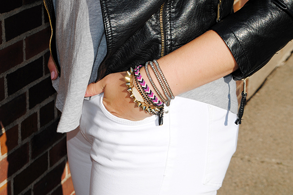 Layered Bracelets // Melanie Richtman Fashion Blog