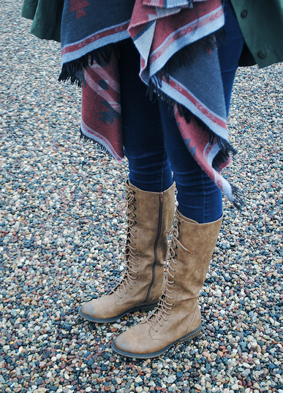 Fall Fashion Lace-up Boots // Melanie Richtman