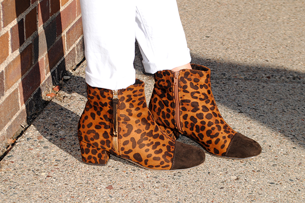 Leopard Print Booties // Melanie Richtman Fashion Blog