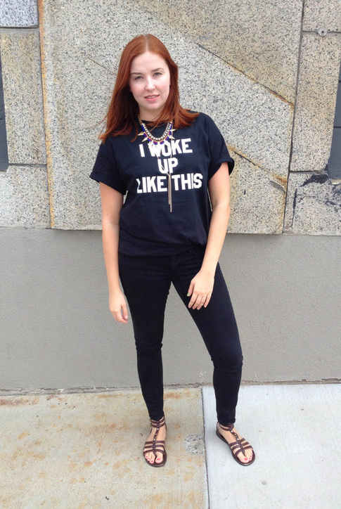 Melanie Richtman | I woke up like this t-shirt