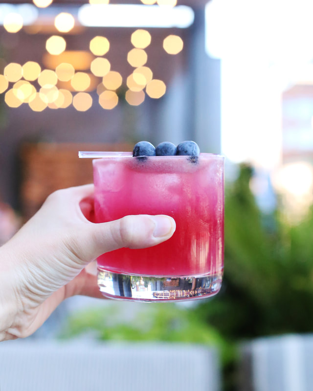 Photo of a cocktail taken by Melanie Richtman